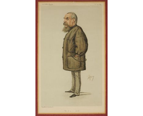 Ɵ Vanity Fair portrait of Richard Francis Burton The Arabian Nights [London, Vincent Brooks Day & Sons, dated October 24th 18