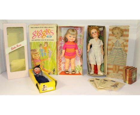 Dolls: A boxed Ideal, Giggles 'The Happiest Doll in the World'; together with a boxed Pedigree, Elizabeth, The Veronica Scott