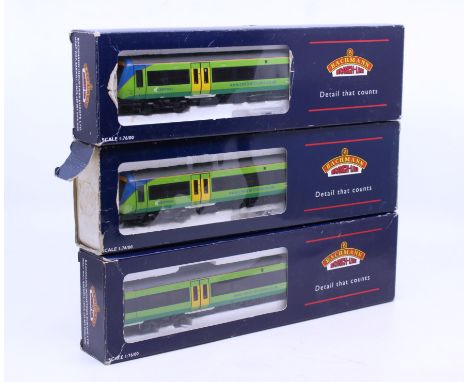 Bachmann: A boxed Bachmann, OO Gauge, 170/5 Turbostar 3 Car DMU 'Central Trains', Reference 32-460. Original boxes. Contents 