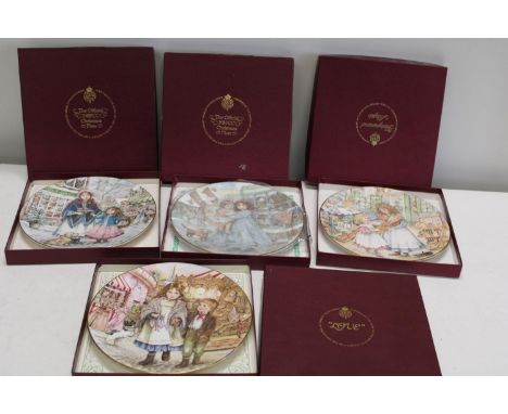 Royal Worcester NSPCC collectors plates 