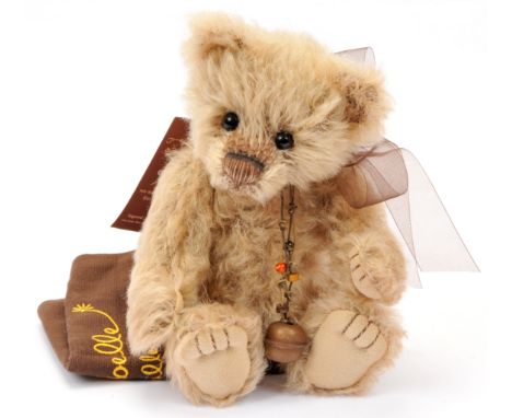 Charlie Bears Isabelle Collection Jenna teddy bear, SJ 4384, LE 200/300, Autumn 2009, designed by Isabelle Lee, light brown m