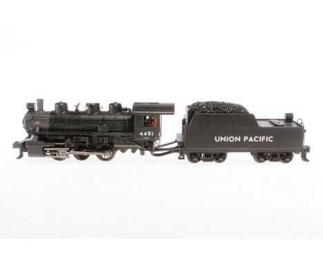 Rail King/MTH C-Schlepptenderlok ”4451 UP” 30-1501-1, Spur 0, elektr., schwarz, Alterungsspuren, OK, Z 2-3