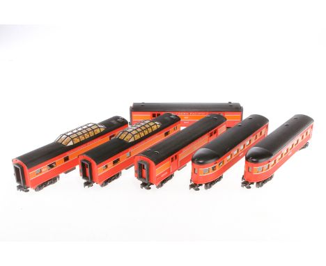 MTH Wagen-Set, Spur 0, 6-teilig, Alterungsspuren, Z 3