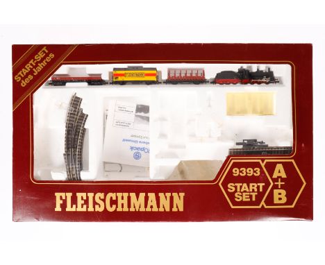 Fleischmann Start-Set 9393, Spur N, NV, im tw besch. OK, Z 3