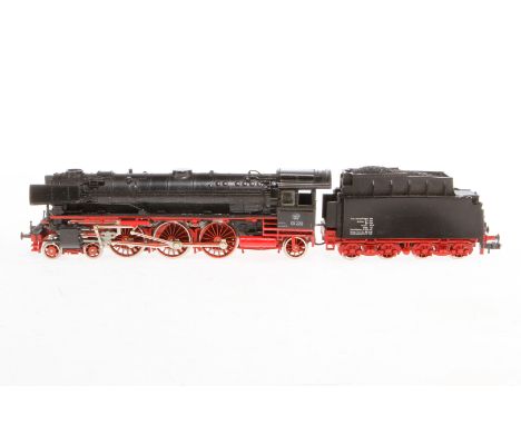 Fleischmann 2-C-1 Schlepptenderlok ”01 220”, Spur H0, schwarz, Alterungsspuren, Z 3