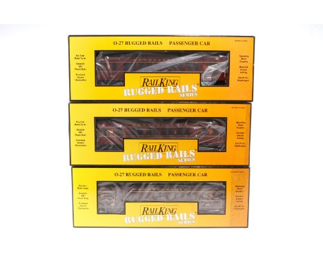 3 Rail King/MTH Wagen ”Pennsylvania”, Spur 0, je im OK, Z 3