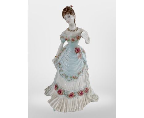 A Royal Worcester figure, 'A Royal Anniversary', from a limited run of 12500.