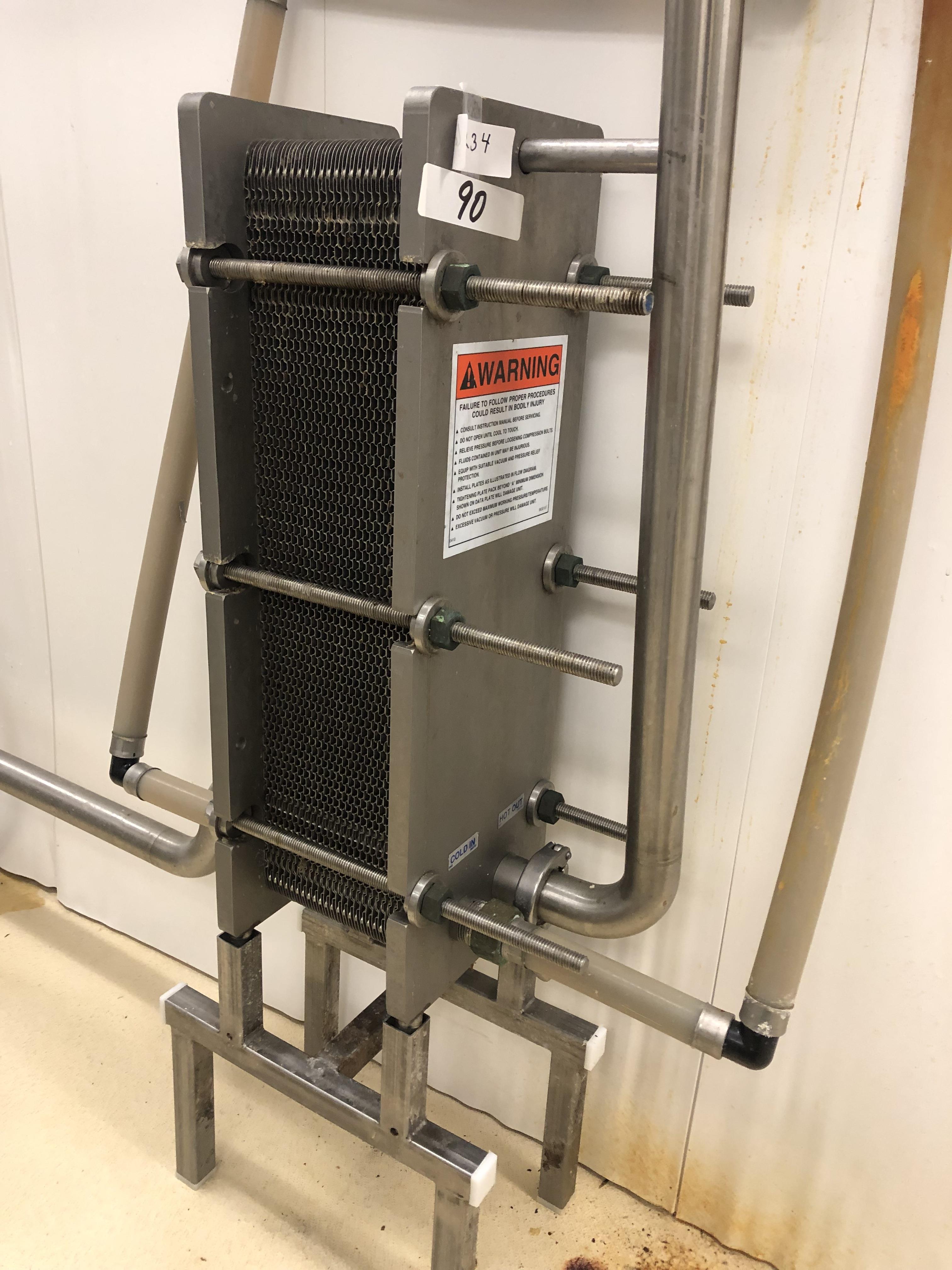 Mueller milk cooler plate Model at4dwd51