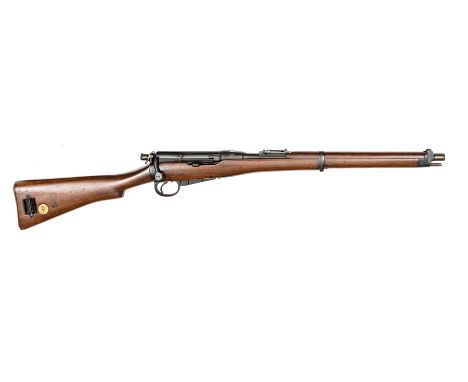 **A scarce .303” Lee Enfield Mark I bolt action cavalry carbine to the 2nd Life Guards, 40½” overall, barrel 21”; action numb