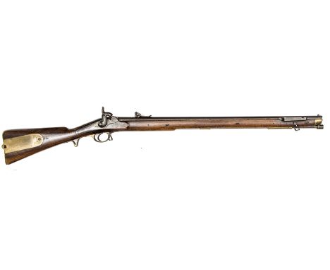 An interesting presentation Belgian made .70” Russian 2nd type M1843 carbine for rifle regiments, being a direct copy of the 