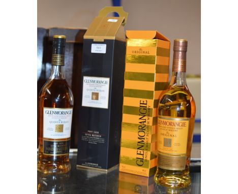 GLENMORANGIE THE QUINTA RUBAN HIGHLAND SINGLE MALT SCOTCH WHISKY, WITH PRESENTATION BOX - 70CL, 46% VOL, TOGETHER WITH GLENMO