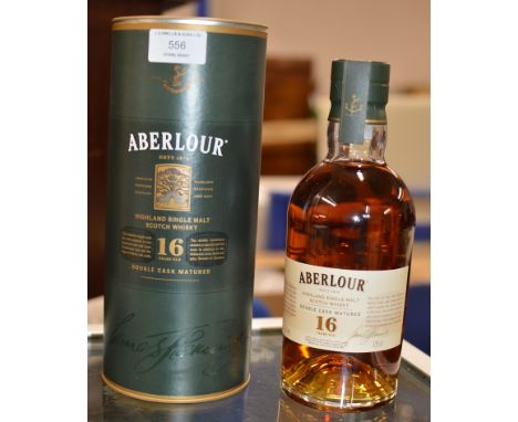 ABERLOUR 16 YEARS OLD DOUBLE CASK MATURED HIGHLAND SINGLE MALT SCOTCH WHISKY, WITH PRESENTATION BOX - 70CL, 43% VOL    