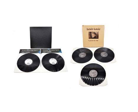 David Bowie LP vinyl box sets, two including Strange Fascination, two vinyl set with booket; David Bowie - Portrait of a Star