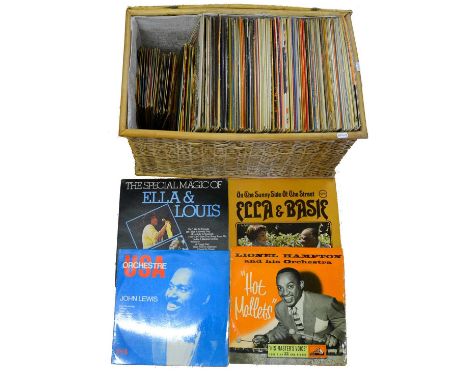 LP, 7" and 10" single records, mostly Jazz, 118 LPs; thirty-five 10" and 7" singles, including artists Art Tatum; Lionel Hamp