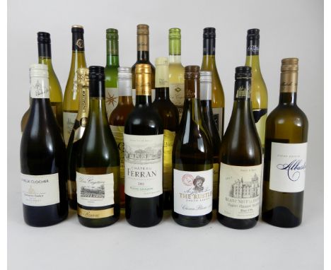 WINE A selection of white wine, Chateau Ferran,&nbsp;Finca la Colina etc&nbsp;(19) Condition Report:Available upon request