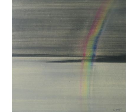 BET LOW RSW RGI (SCOTTISH 1924-2007) RAINBOW&nbsp; Watercolour, signed lower right, 27 x 28cm (10.75 x 11") Christmas Exhibit
