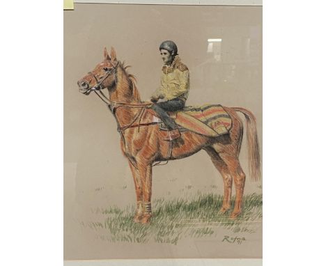 Qty of racing pictures to include a coloured print After WB Wollen, the Liverpool Grand National Steeplechase, Beecher's Broo