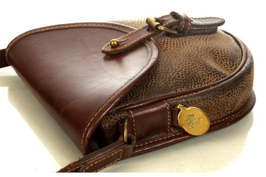 vintage mulberry saddle bag