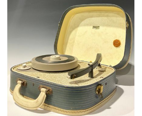 A Fidelity portable record player 