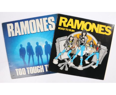 2 x Ramones LPs. Road To Ruin (SIR K 56 665). Too Tough To Die (BEGA 59).