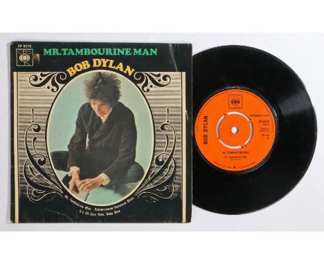 Bob Dylan - Mr. Tamborine Man 7" EP (EP6078).