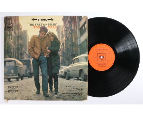 Bob Dylan - The Freewheelin' Bob Dylan LP (SBPG 62193), first UK stereo pressing.vinyl/sleeve : VG/G, pen mark to label.