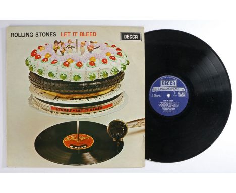 The Rolling Stones - Let It Bleed LP (SKL 5025) , with Poster.VG