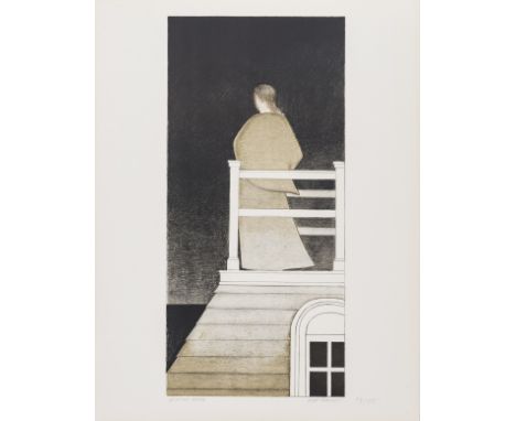 Will Barnet (1911-2012)Widow's WalkLithograph printed in colours, 1970, signed and dated in pencil, numbered from the edition