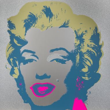 Andy Warhol (1928-1987) after.Marilyn Monroe (Sunday B. Morning)Screenprint in colours with diamond dust additions, 2012, num