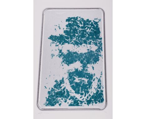 δ Ryan Callanan aka RYCA (b. 1981)Breaking BadScreenprint in colours with vintage Japanese blue diamond dust, 2018, signed in