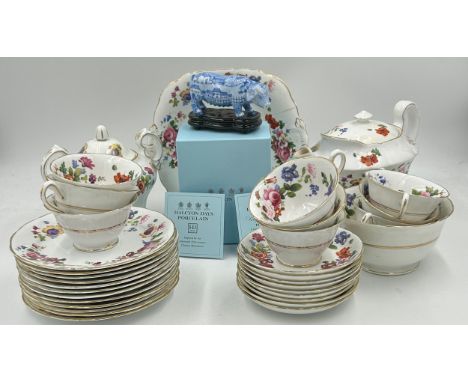 Halcyon Days Porcelain 'The Year of the Pig' limited edition 55/250 with certificate and box along with a hand painted part t