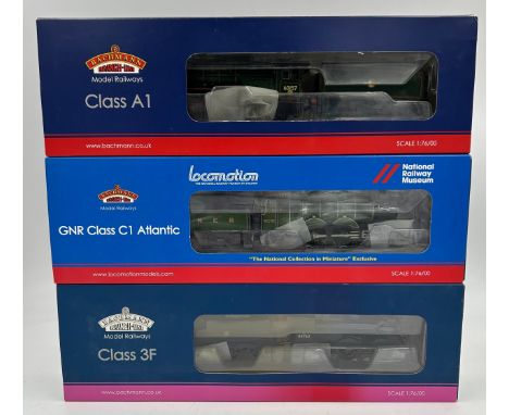 Bachmann A1 Class 60157 Great Eastern BR green late crest 32-559, GNR Atlantic Class C1 3251 LNER green produced exclusively 