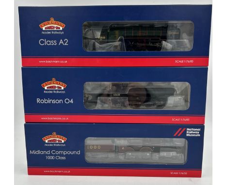 Bachmann Midland Compound 1000 produced exclusively for National Railway Museum 31-930NRM, Robinson 04 63601 BR black late cr