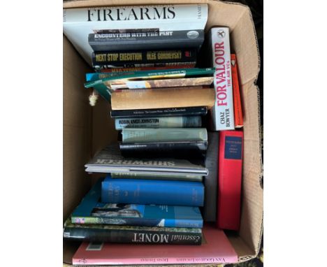 Miscellany of books to include Monet, Firearms, Shipwreck, Van Gogh on Location, Trenchard, For Valour etc. (24)