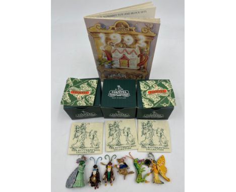 Hantel Victorian Miniatures 'The Butterfly Ball Collection' especially created in 1994 to celebrate 21st year to include lace