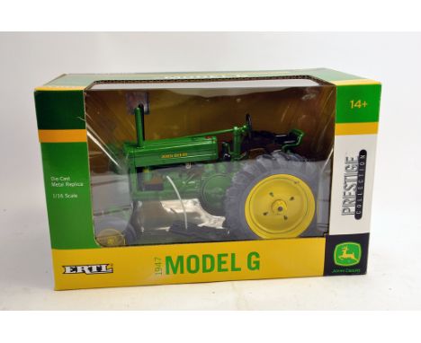 Ertl 1/16 Prestige Collection John Deere Model G Tractor. M in Box.
