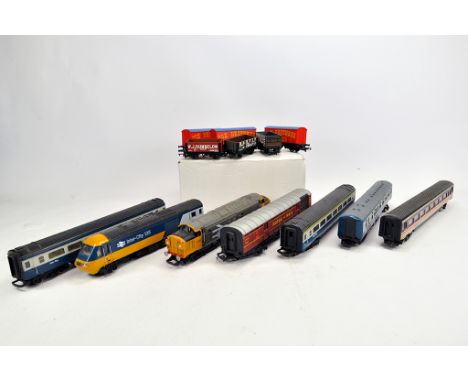 Hornby OO Gauge Engine, Coaches and Wagons. Generally E. (13)