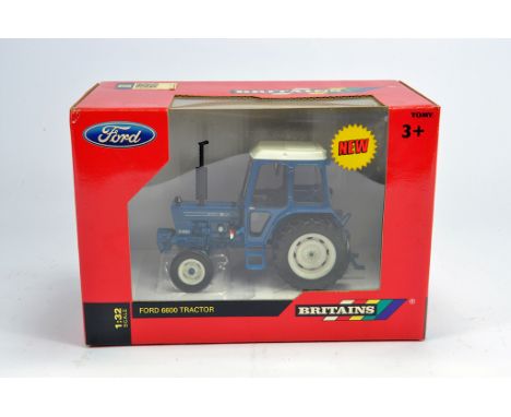 Britains 1/32 Ford 6600 Tractor. M in Box (Box has some slight nicotine staining.)