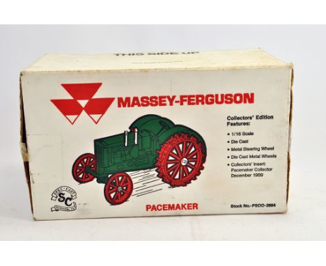 Spec Cast 1/16 Massey Harris Ferguson Pacemaker Tractor. Green. NM to M in Box.