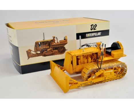 Spec Cast 1/16 High Detail CAT Caterpillar D2 Tracked Tractor with Blade. Special Edition for CAT Owners Club. NM to M in Box