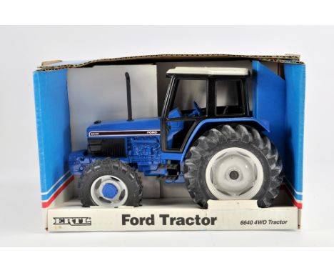 Ertl 1/16 Ford 6640 Tractor. NM to M in VG Box.