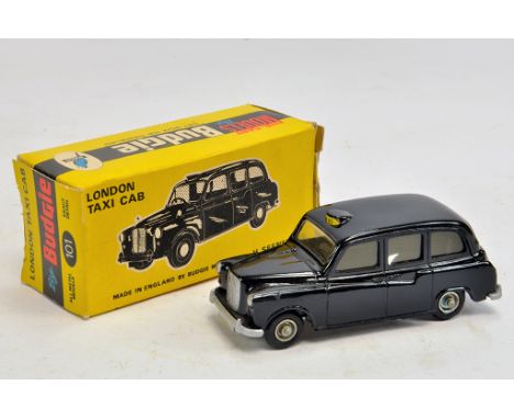 Budgie Toys No.101 London Taxi Cab. E/NM in G/VG Box.