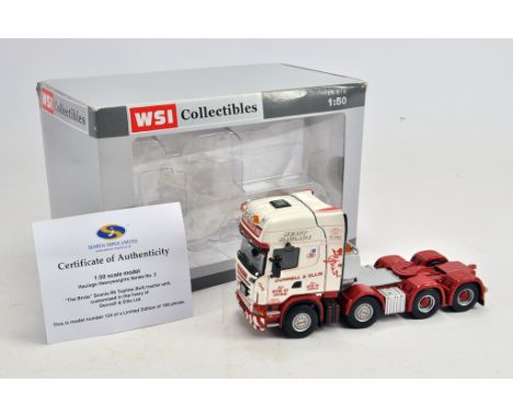WSI 1/50 Truck - Search Impex Limited Edition - Haulage Heavyweights No. 2 - The Brute, Scania R6 Topline (8X4) tractor unit 