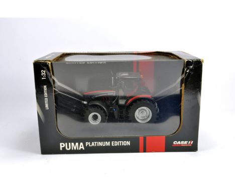Universal Hobbies 1/32 Case Puma Black Edition Tractor. M in Box (Box has some slight nicotine staining.)
