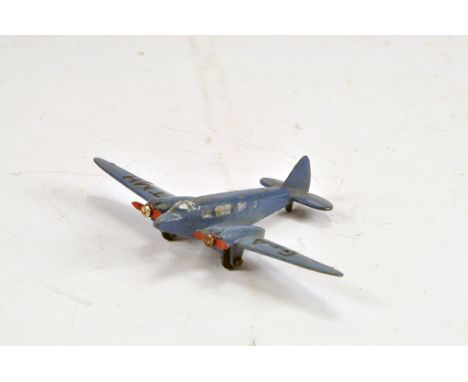 Dinky Toys No.62m Light Transport Plane. Blue, G-ATMH, 2 x red twin blade propeller. G.