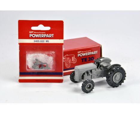 Conrad Ferguson TE20 Tractor with Plough. NM to M in E Boxes. (2)