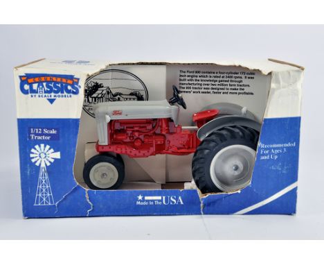 Scale Models 1/12 Ford 900 Tractor. NM to M in VG Box.