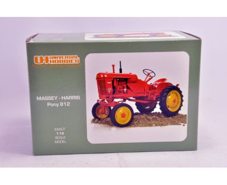 Universal Hobbies 1/16 Massey Harris Pony Tractor. NM to M in Box.