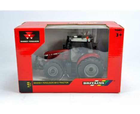 Britains 1/32 Massey Ferguson 6613 Tractor. M in Box (Box has some slight nicotine staining.)