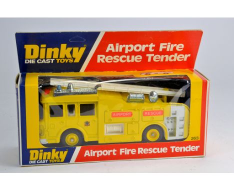 Dinky No.263 ERF Fire Engine Airport Rescue. NM to M in E Box.